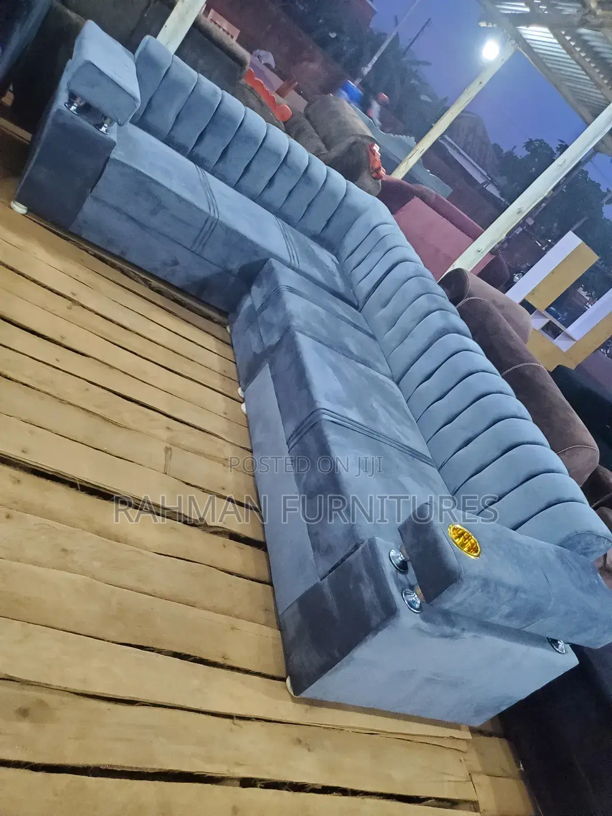 Gray New L Sofa Available
