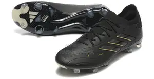 Original Black/Gold Adidas Copa Pure 2 Elite Fg Soccer Boots