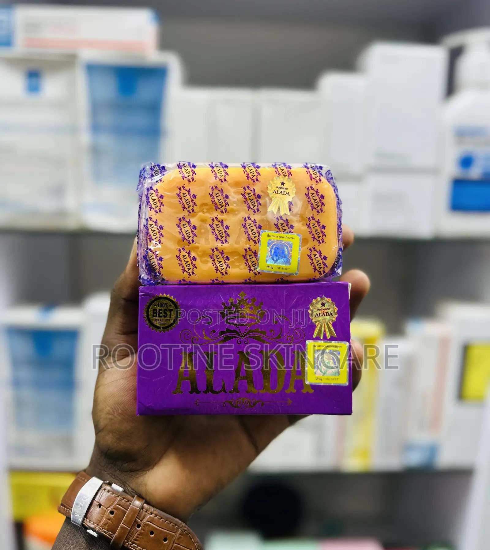Alada Pure Brightening Skin Toning Body Soap