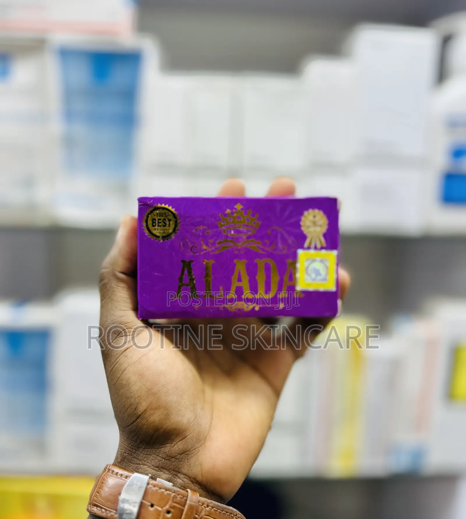 Alada Pure Brightening Skin Toning Body Soap