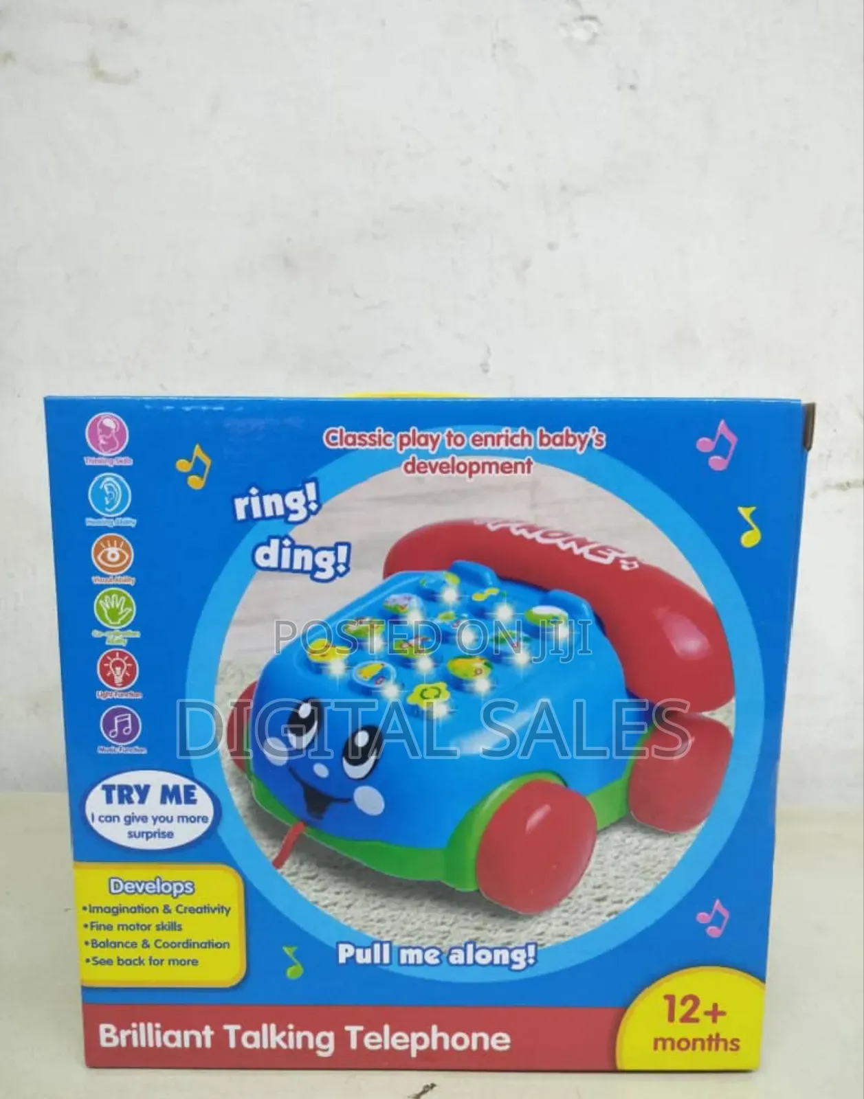 Kids Telephone Toy(Brilliant Talking Phone).