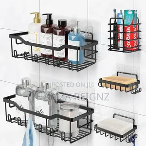 5-Pack Shower Caddy, 304 Stainless Steel Bathroom