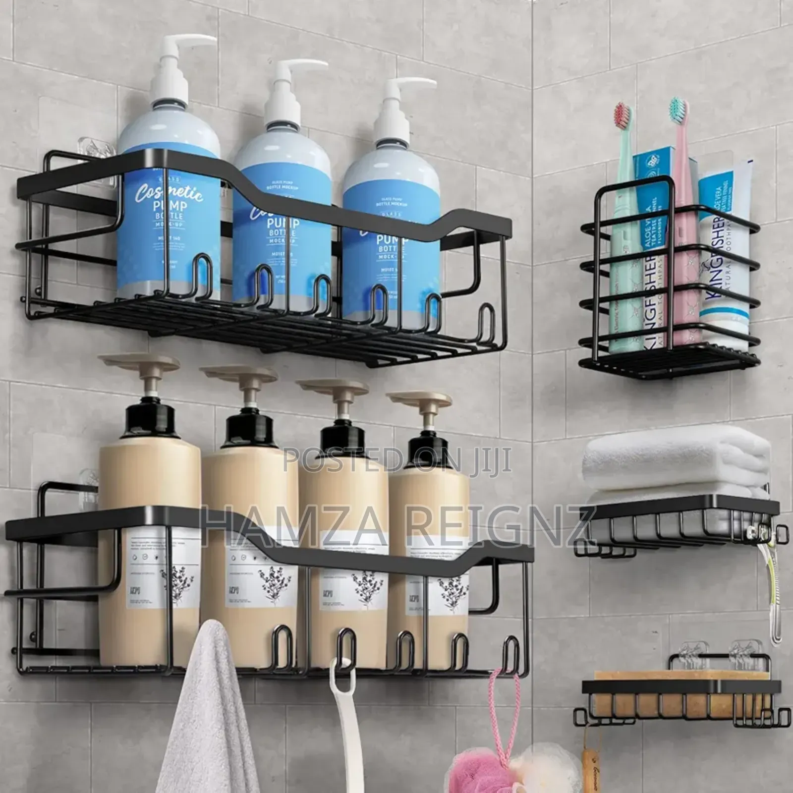 5-Pack Shower Caddy, 304 Stainless Steel Bathroom
