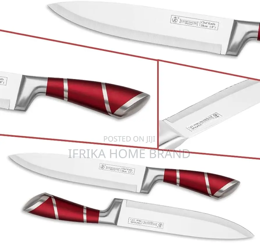 Kitchen Knife 9pc Set