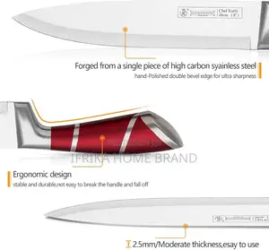 Kitchen Knife 9pc Set
