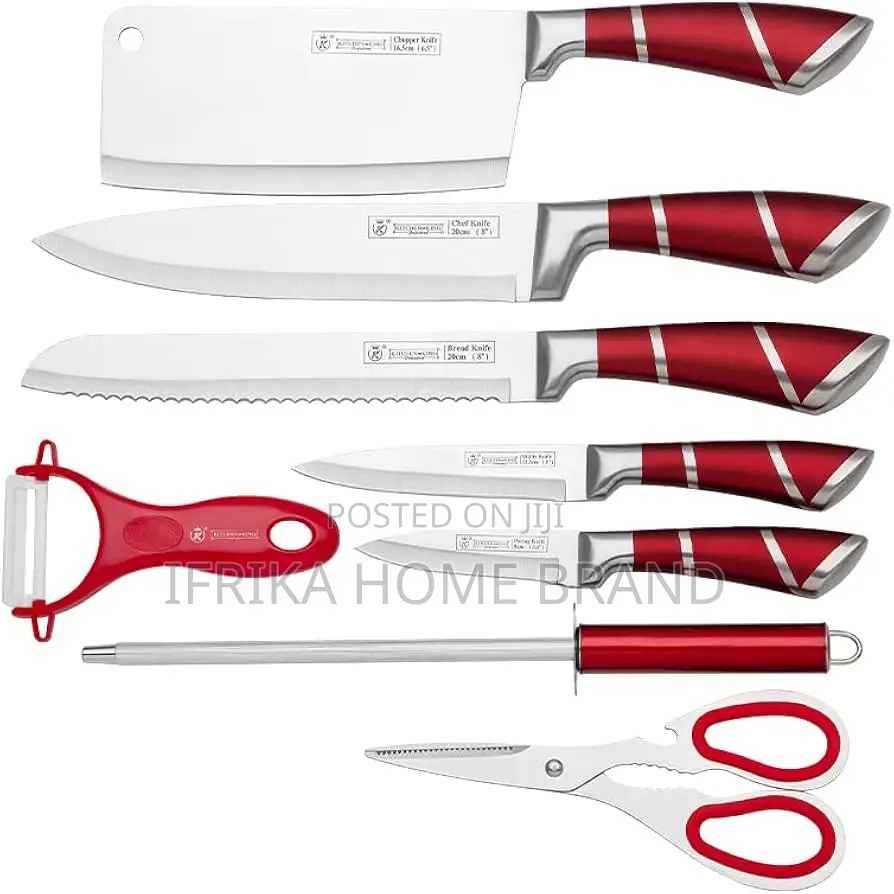 Kitchen Knife 9pc Set