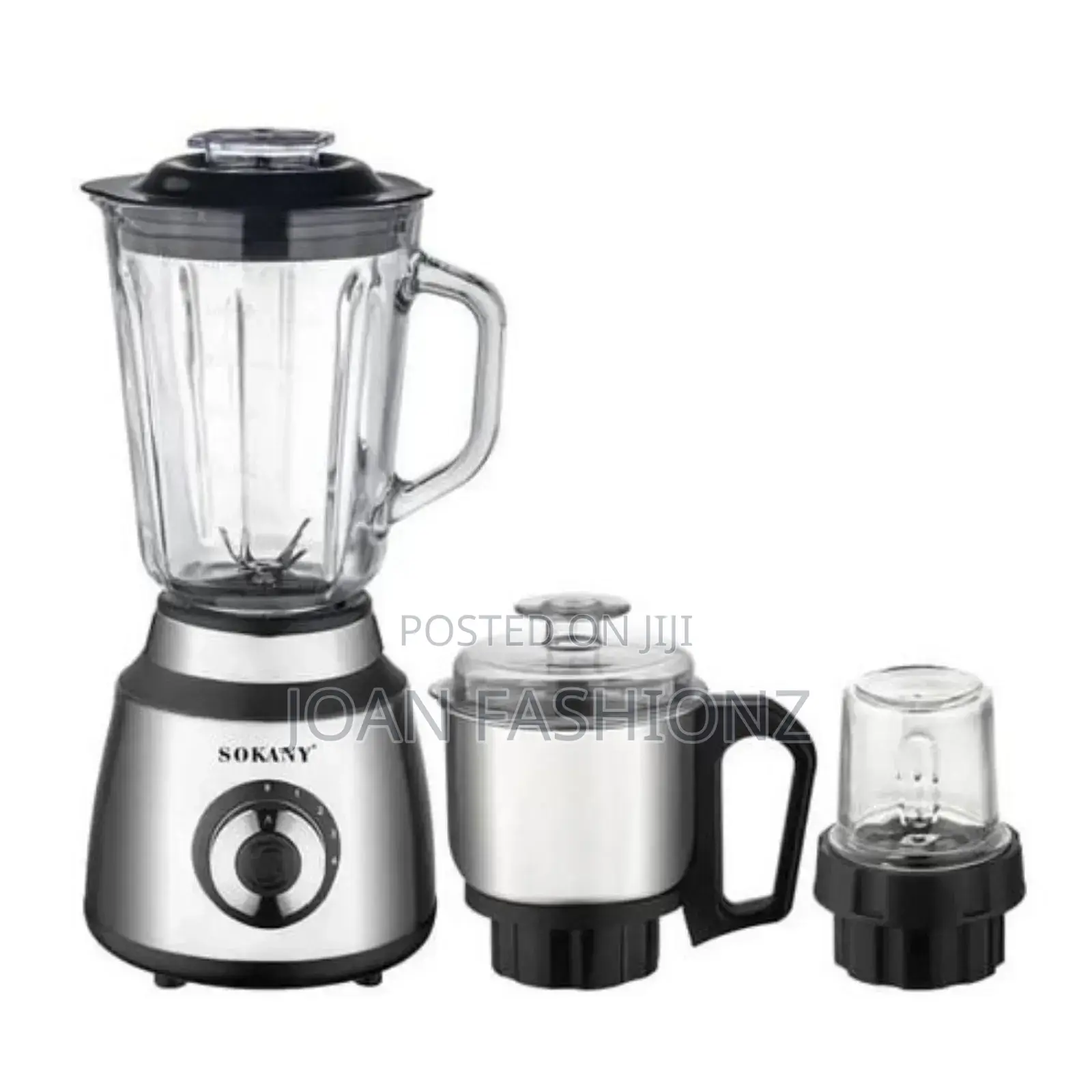 3 in 1stainless Steel Nut Mixer,Coffee Grinder a Glass Jar