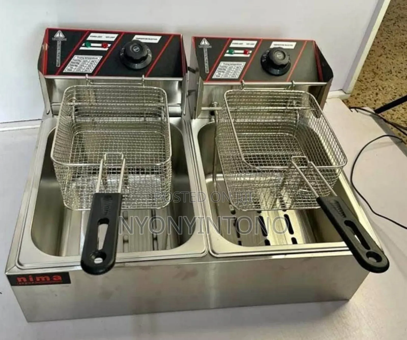 12 Litres Nima Commercial Deep Fryer With 2yrs Warranty