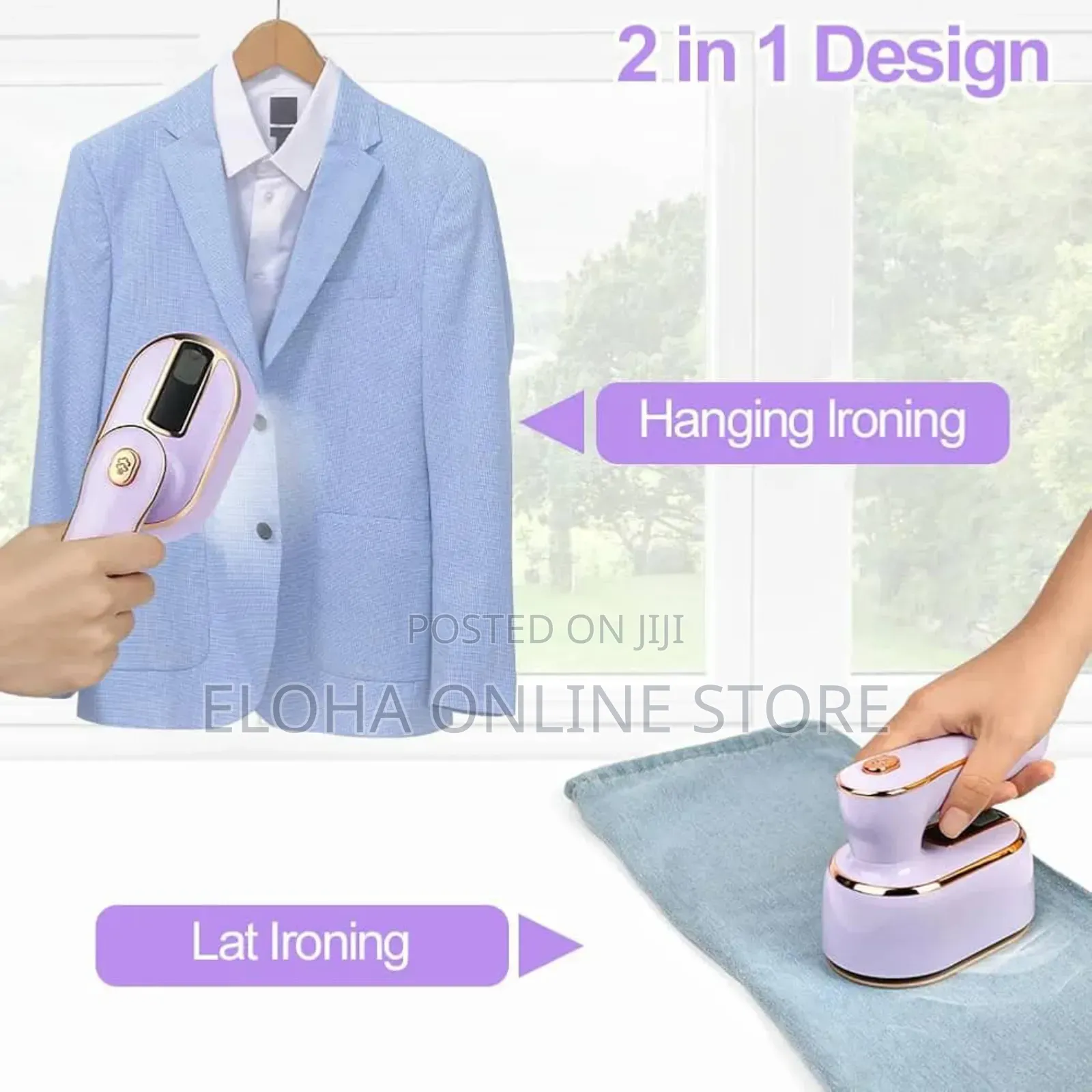 Portable Folding Travel Steam Iron