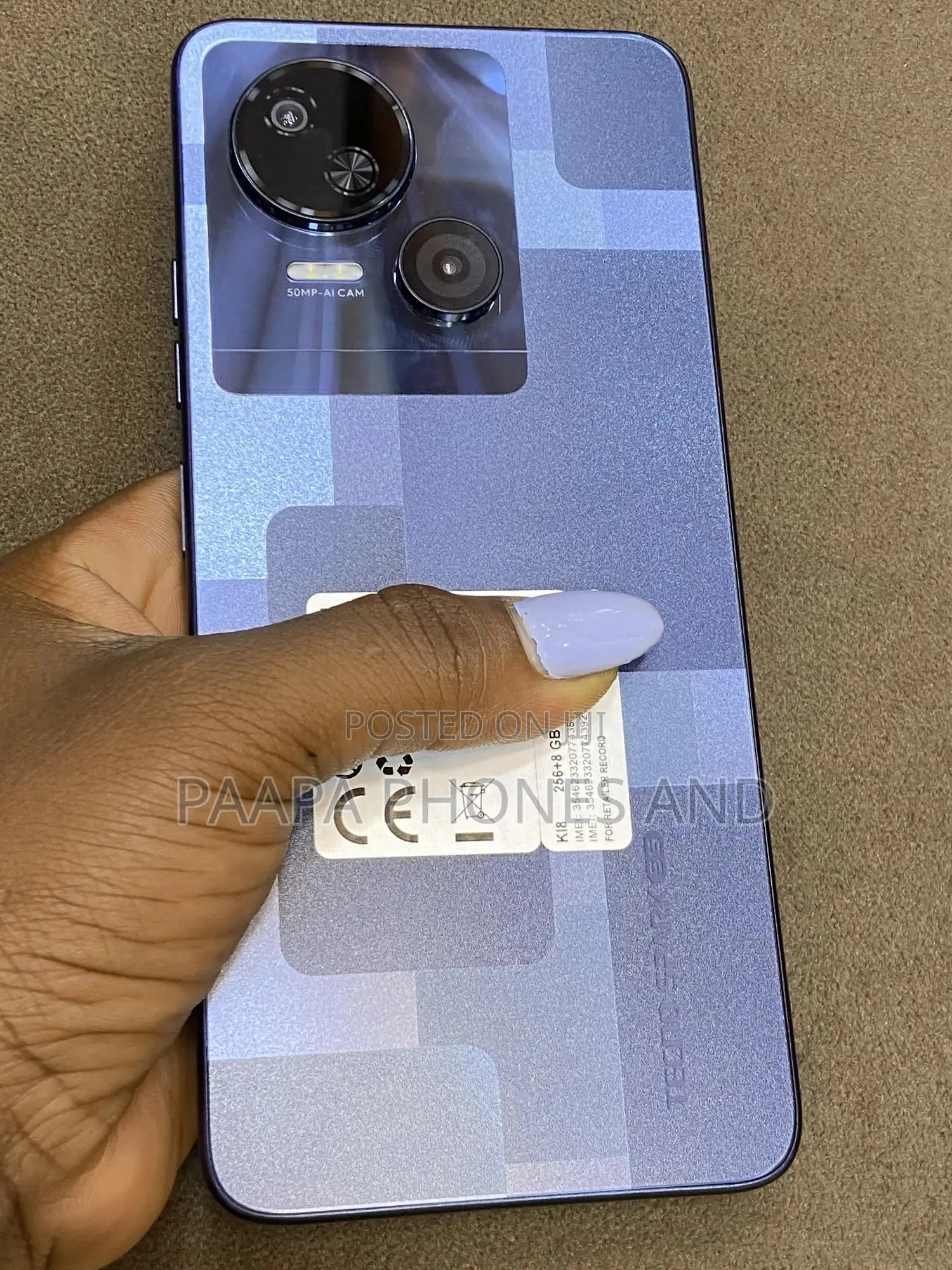 Tecno Spark 10 5G 256 GB Blue
