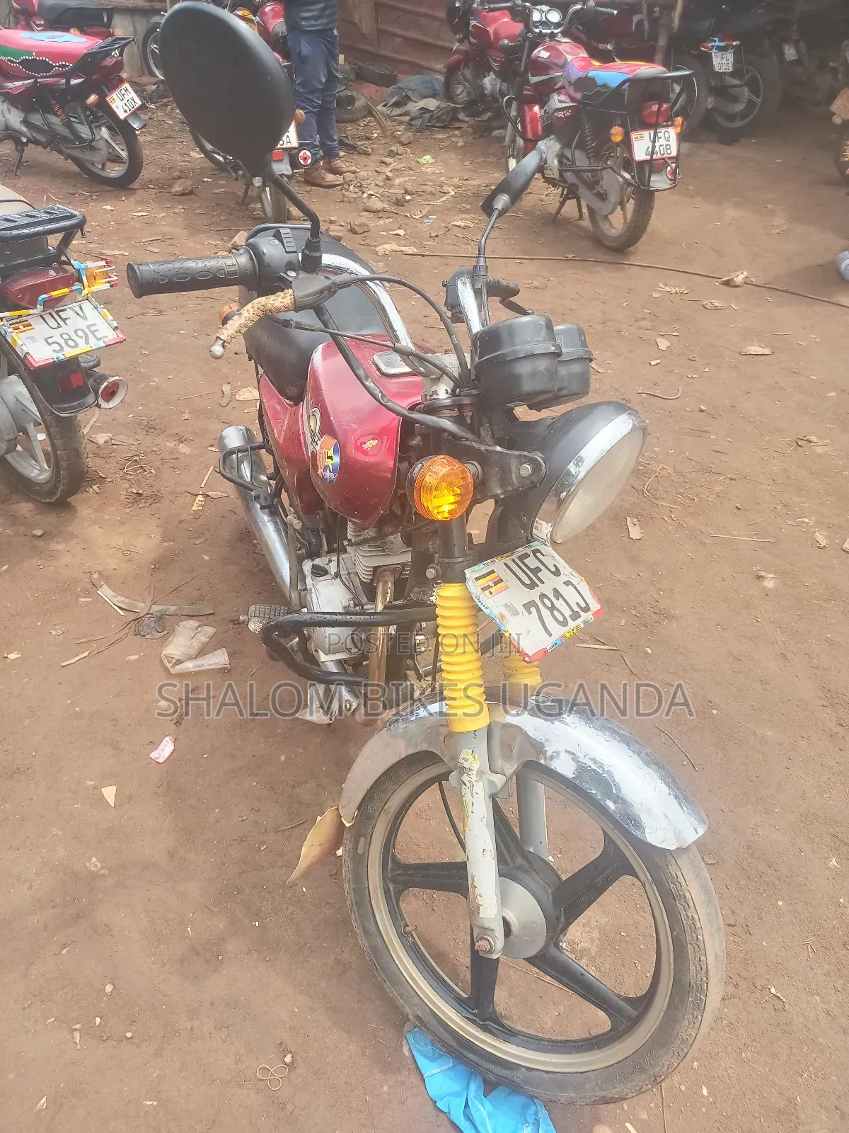 Simba UG Boss+ 100cc 2023 Red
