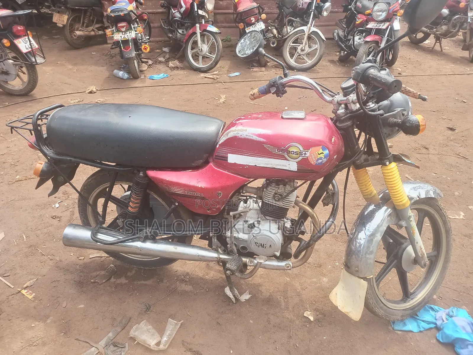 Simba UG Boss+ 100cc 2023 Red