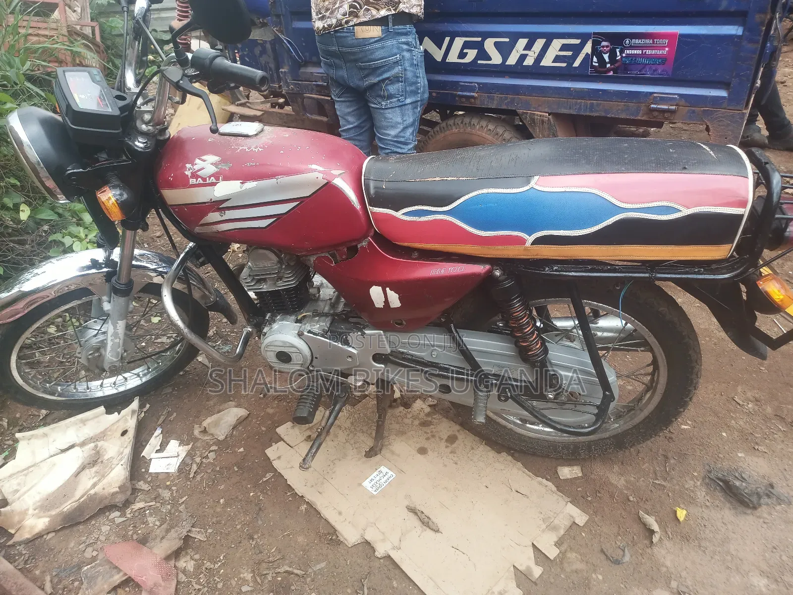 Bajaj Boxer 2015 Red