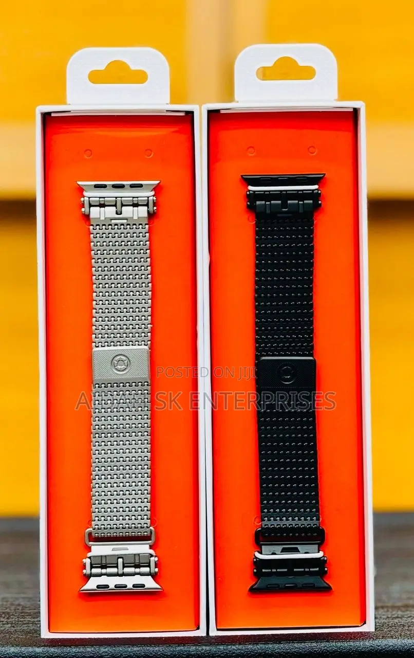 Stainless Steel Apple Watch Straps Designed for 49/45/44/42m