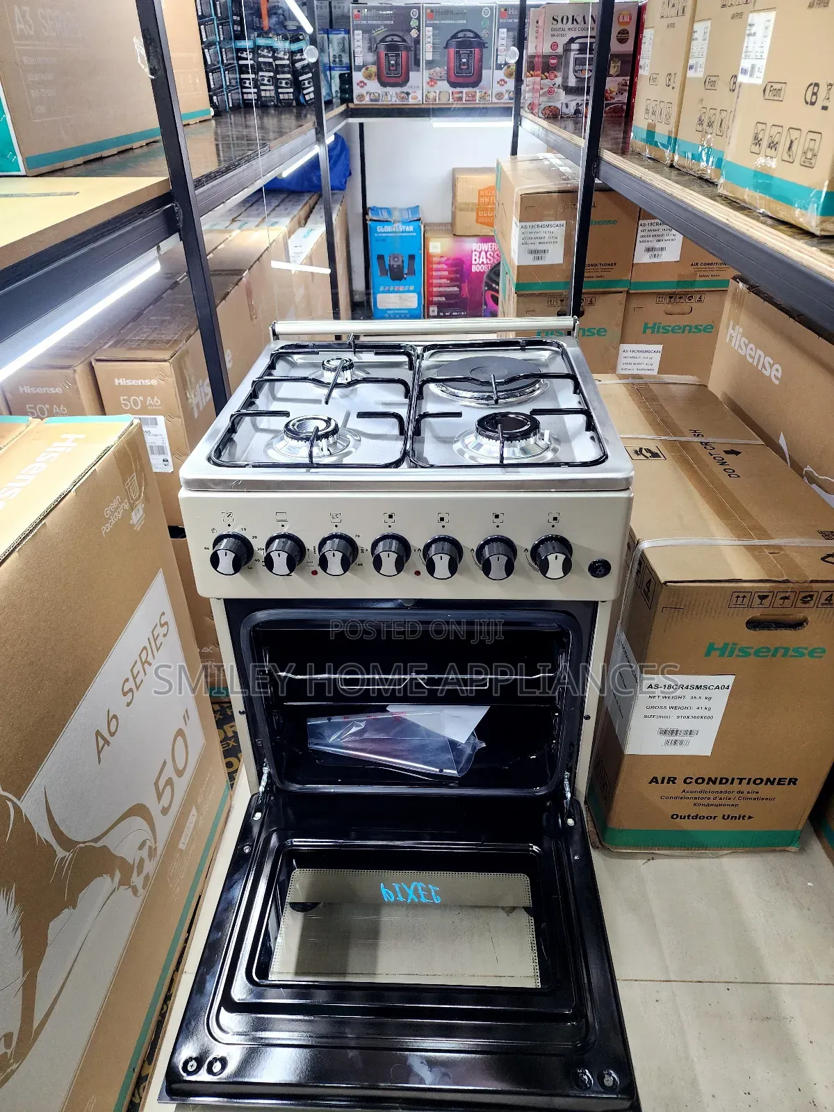 Discounted Pixels Gas Cooker 50cm*50cm (3+1)