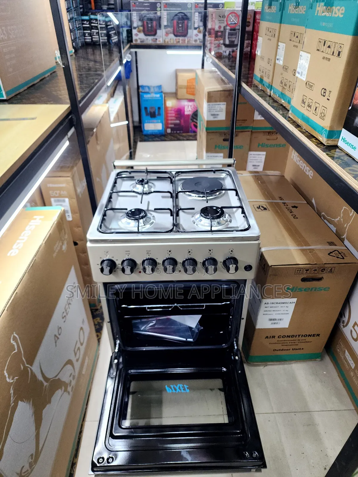 Nnewly Discounted Pixels Gas Cooker 50cm at Cut Price