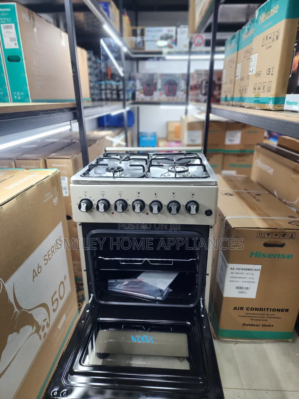 Pixels 50cm by 50cm Stainless Gas Cooker at Black Friday