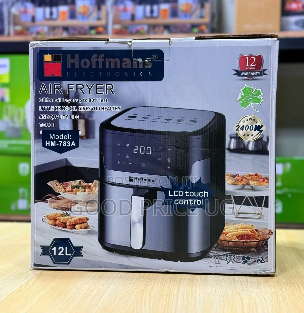 15l Hoffman Air Fryer Hm-782 12months Warranty