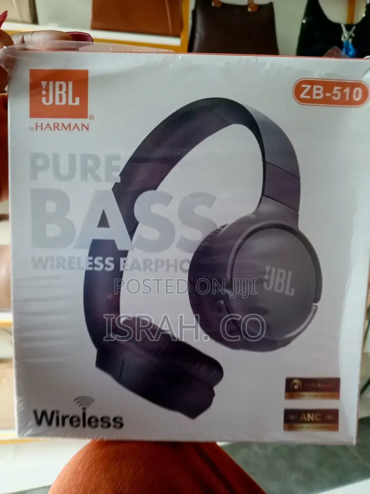 Box for JBL Tune 510bt or JBL Zb-510 Wireless Headphones