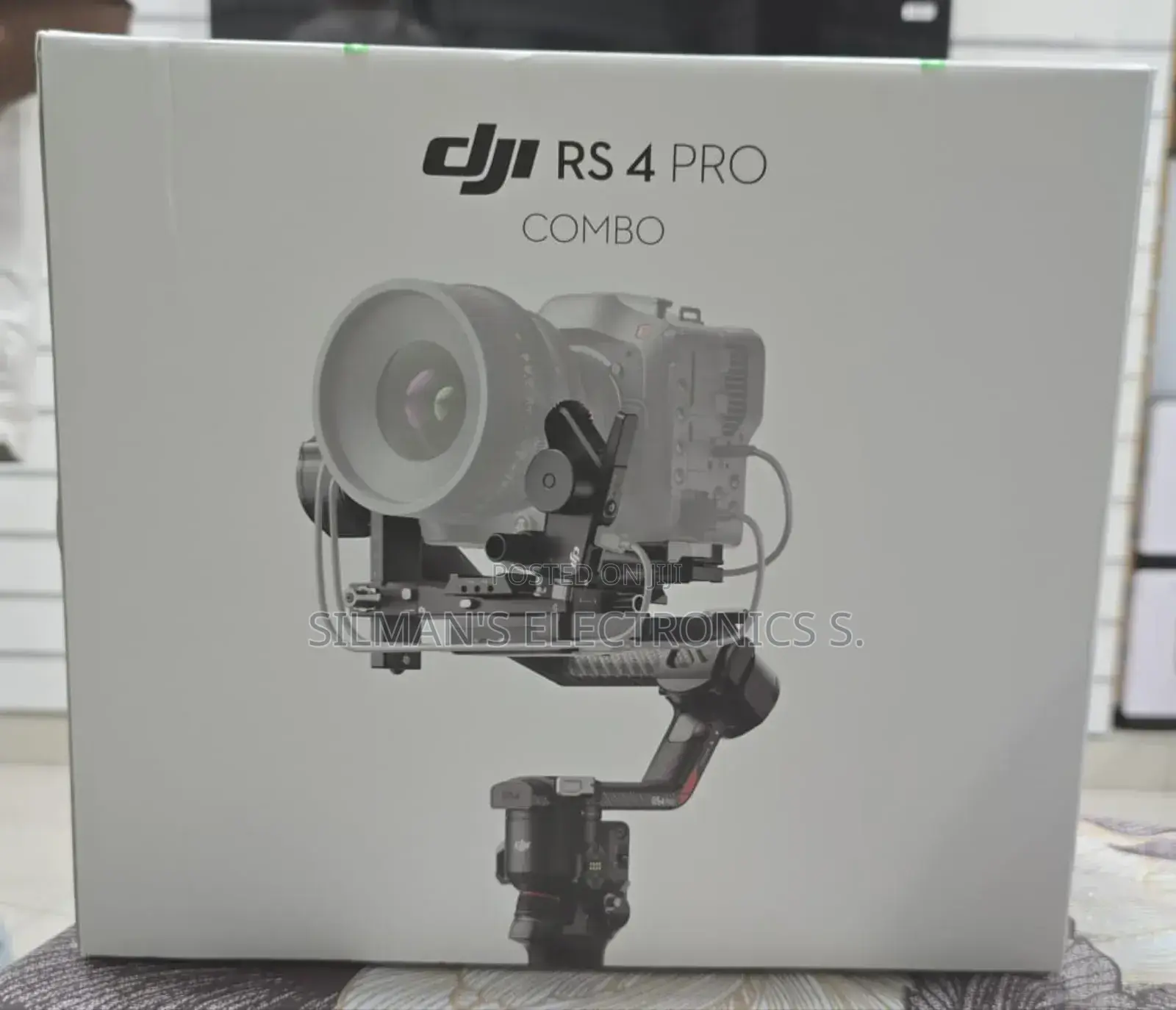 Dji Rs4 Pro Combo Camera Handheld Stabilizer
