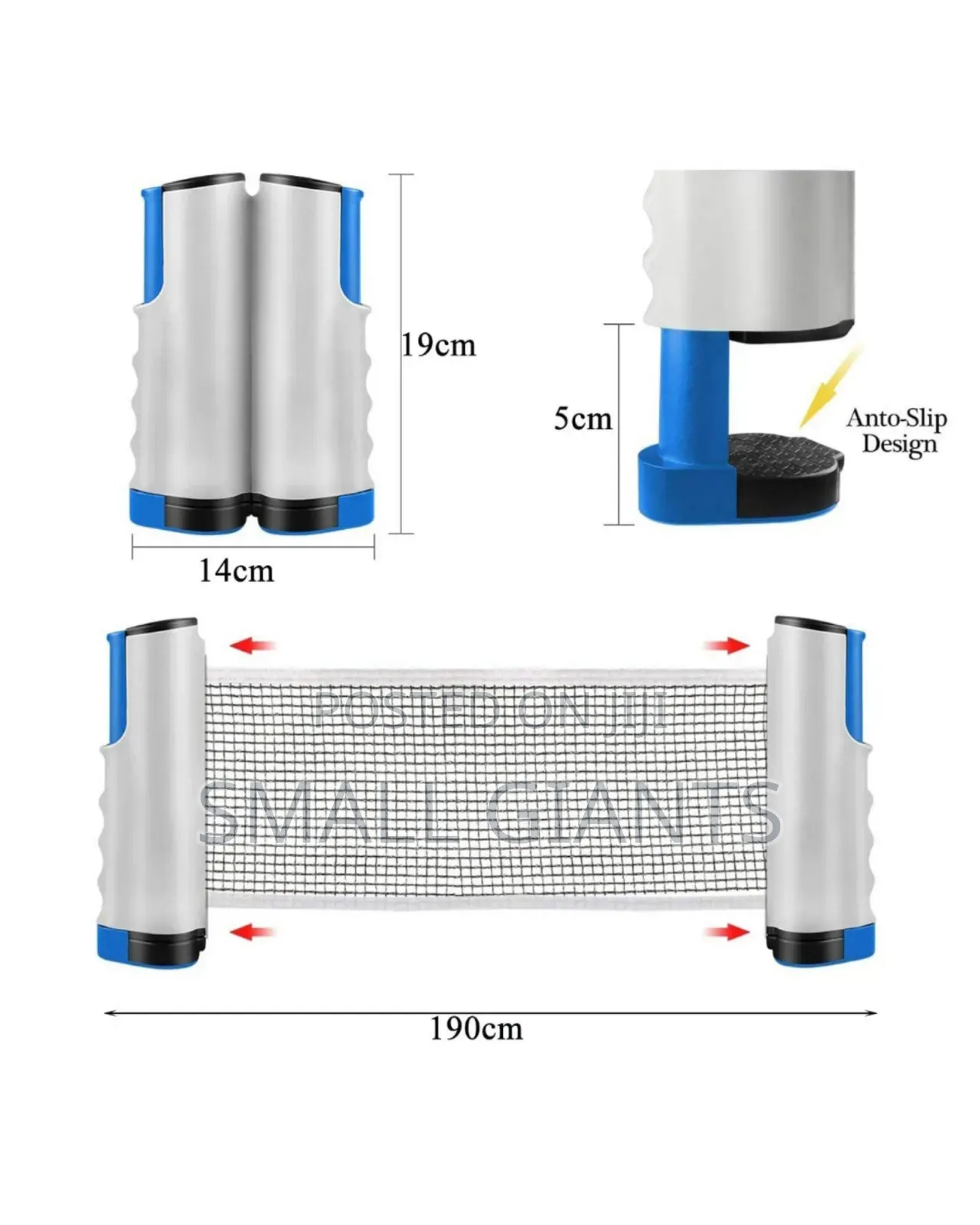 Retractable Table Tennis Net
