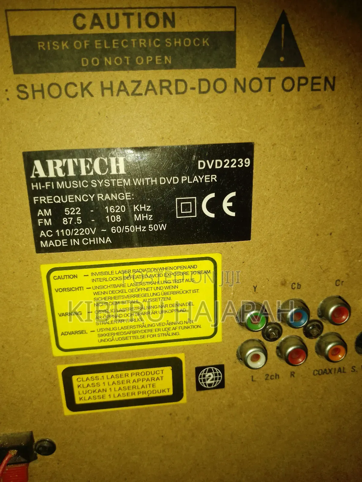 Artech Hi -Fi Two Speaker System