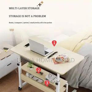 Ajustable Wooden Bedside Table