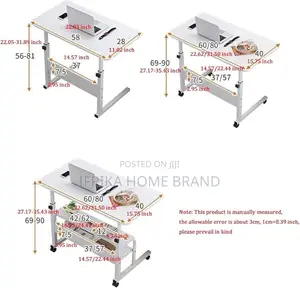 Ajustable Wooden Bedside Table