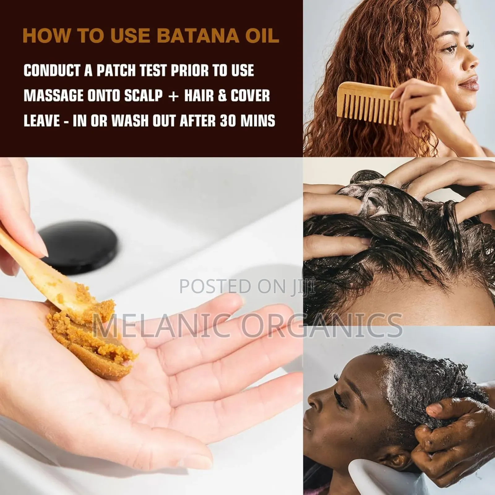 Organic Batana Oil for Hair Growth | 100% Raw Unrefined