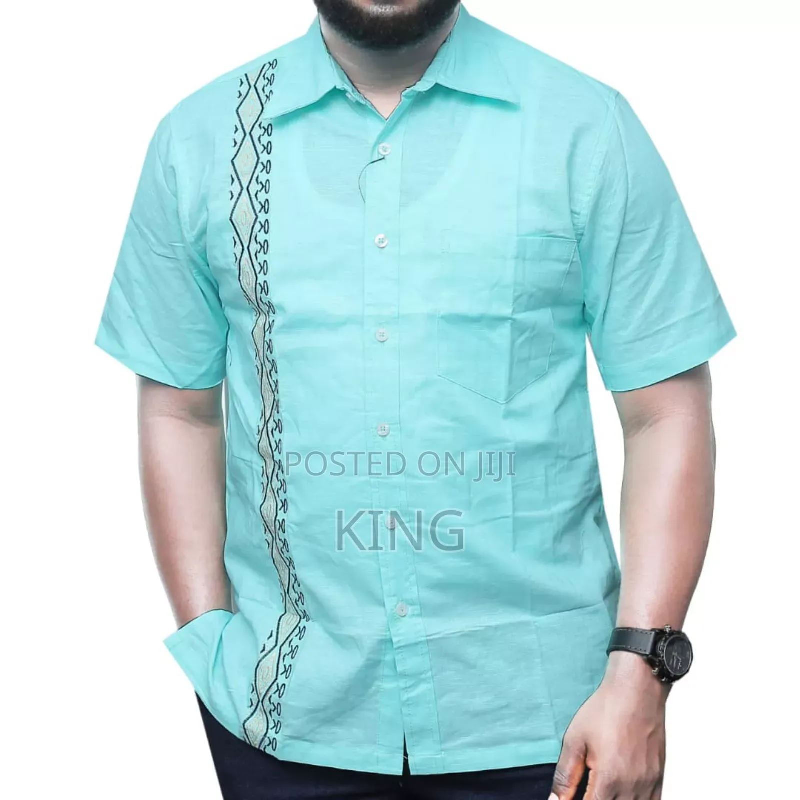 Honour Kitengi Shirt. Linen