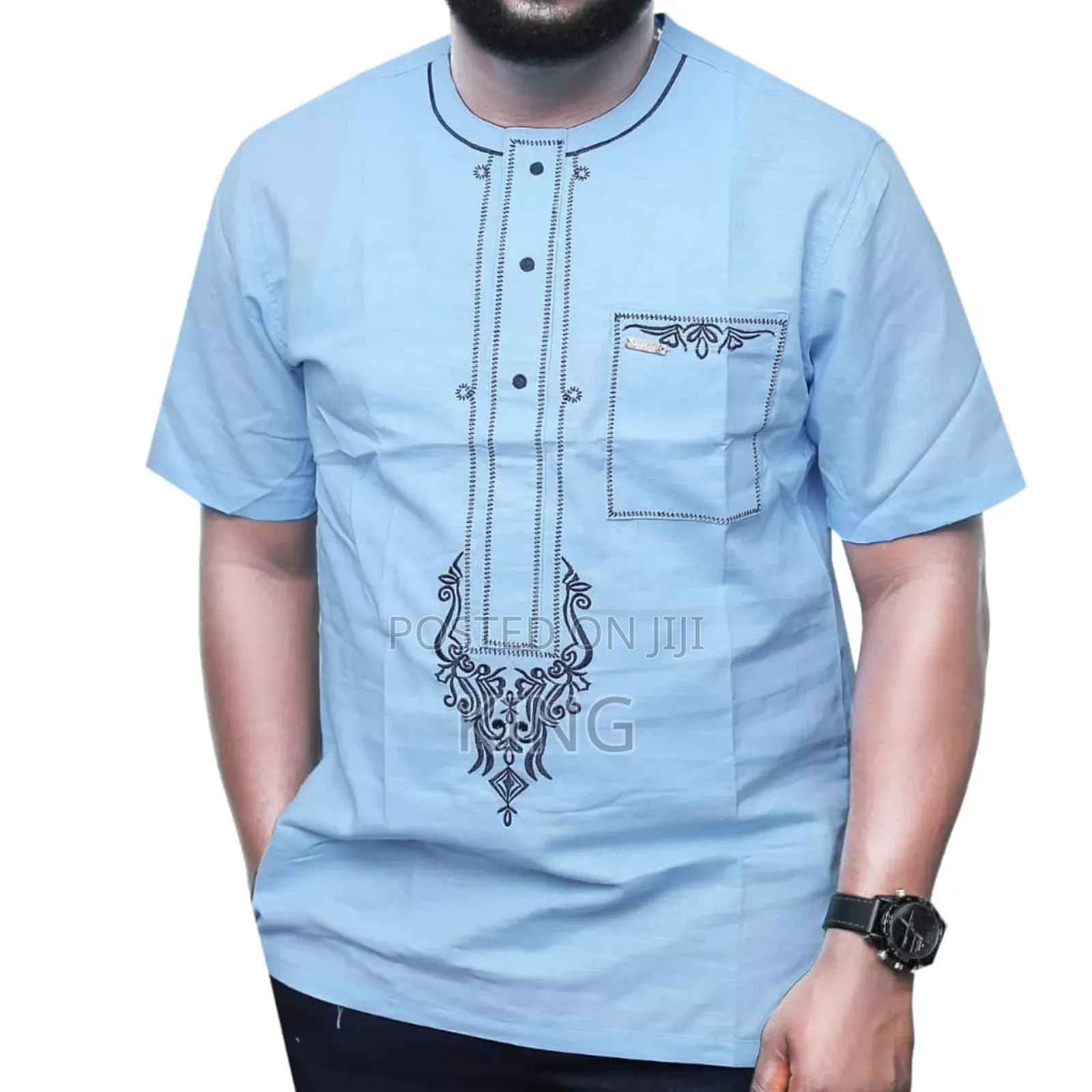 Tren Kitengi Shirt. Linen