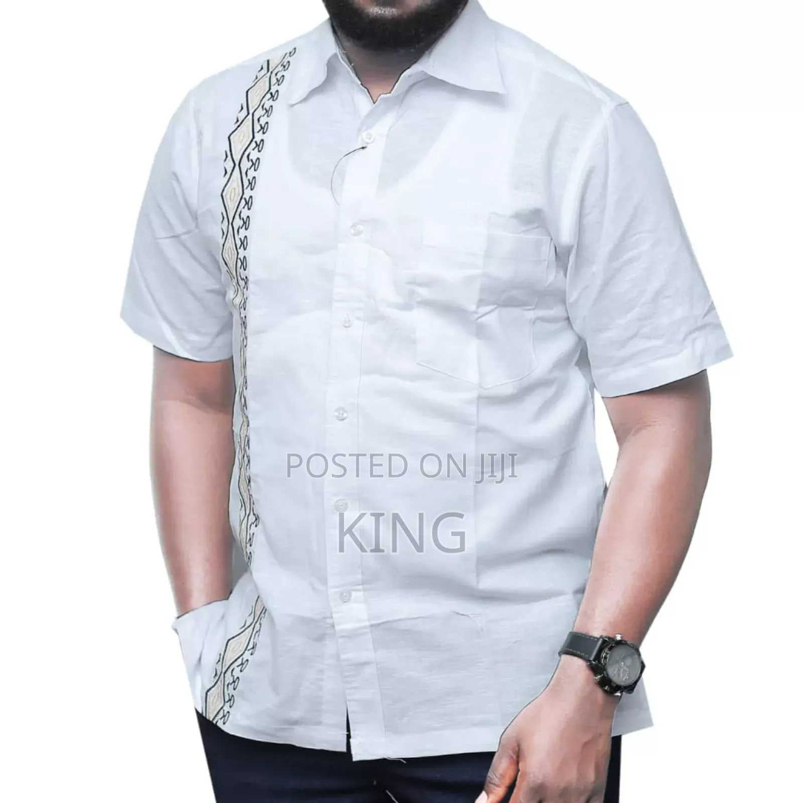Boundless Kitengi Shirt. Linen