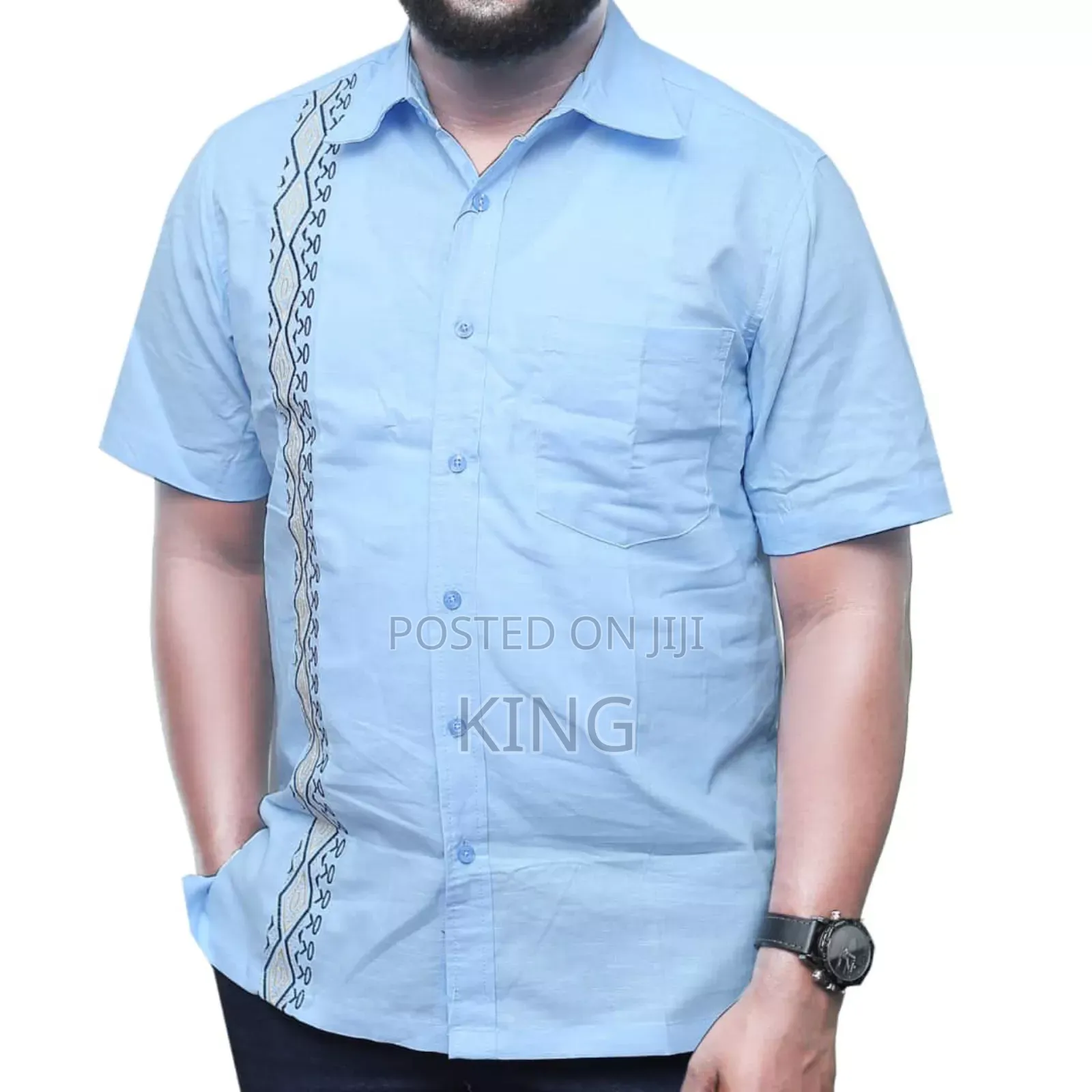 Excel Kitengi Shirt. Linen