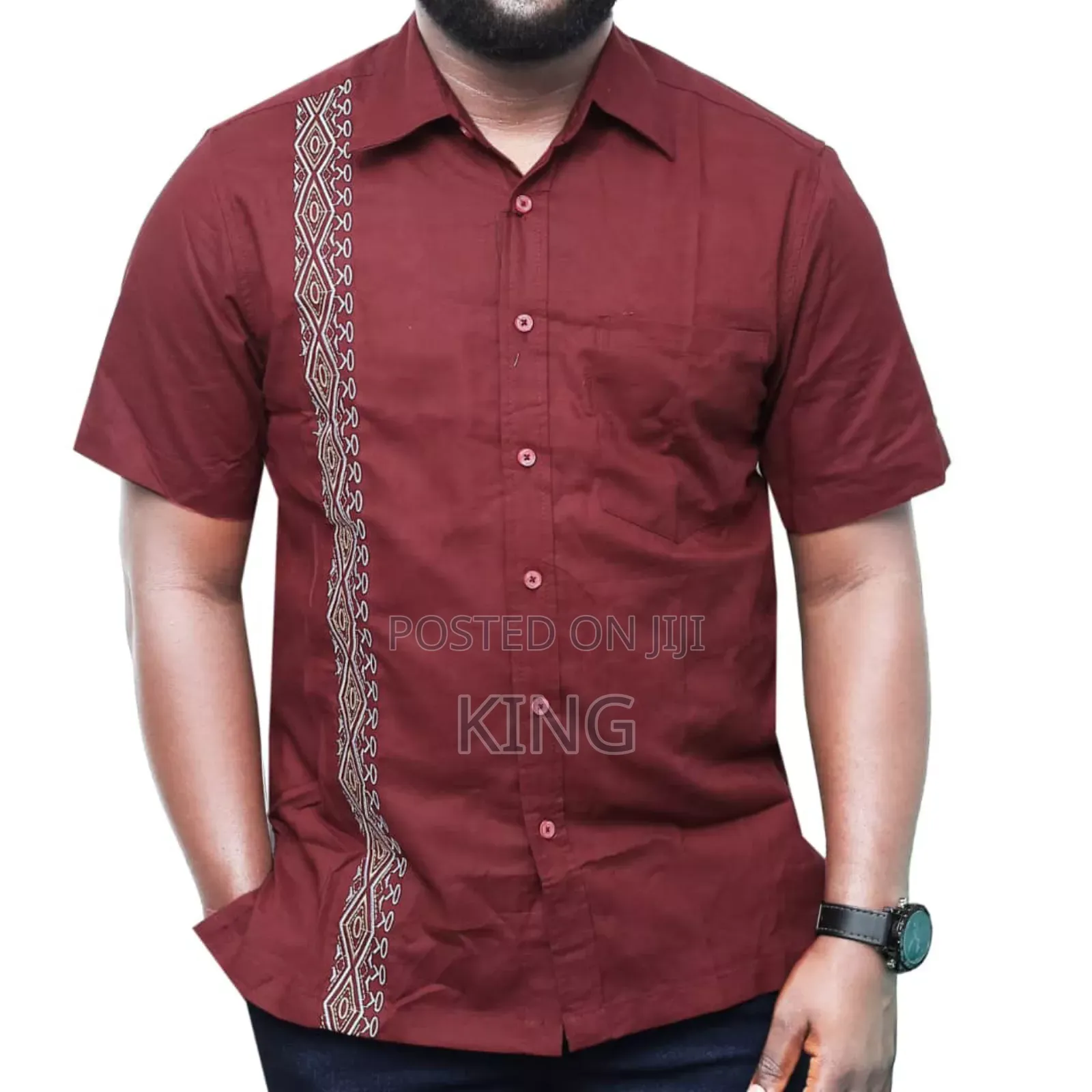 Sync Kitengi Shirt. Linen