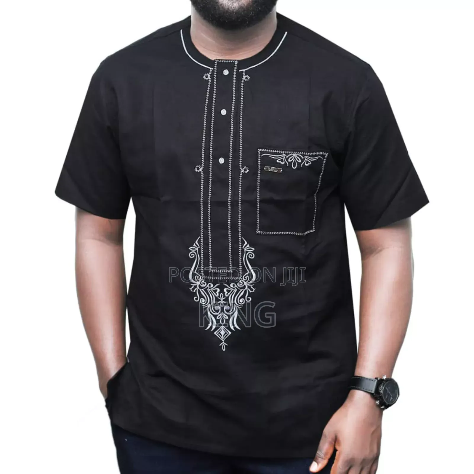Phenomenal Kitengi Shirt. Linen