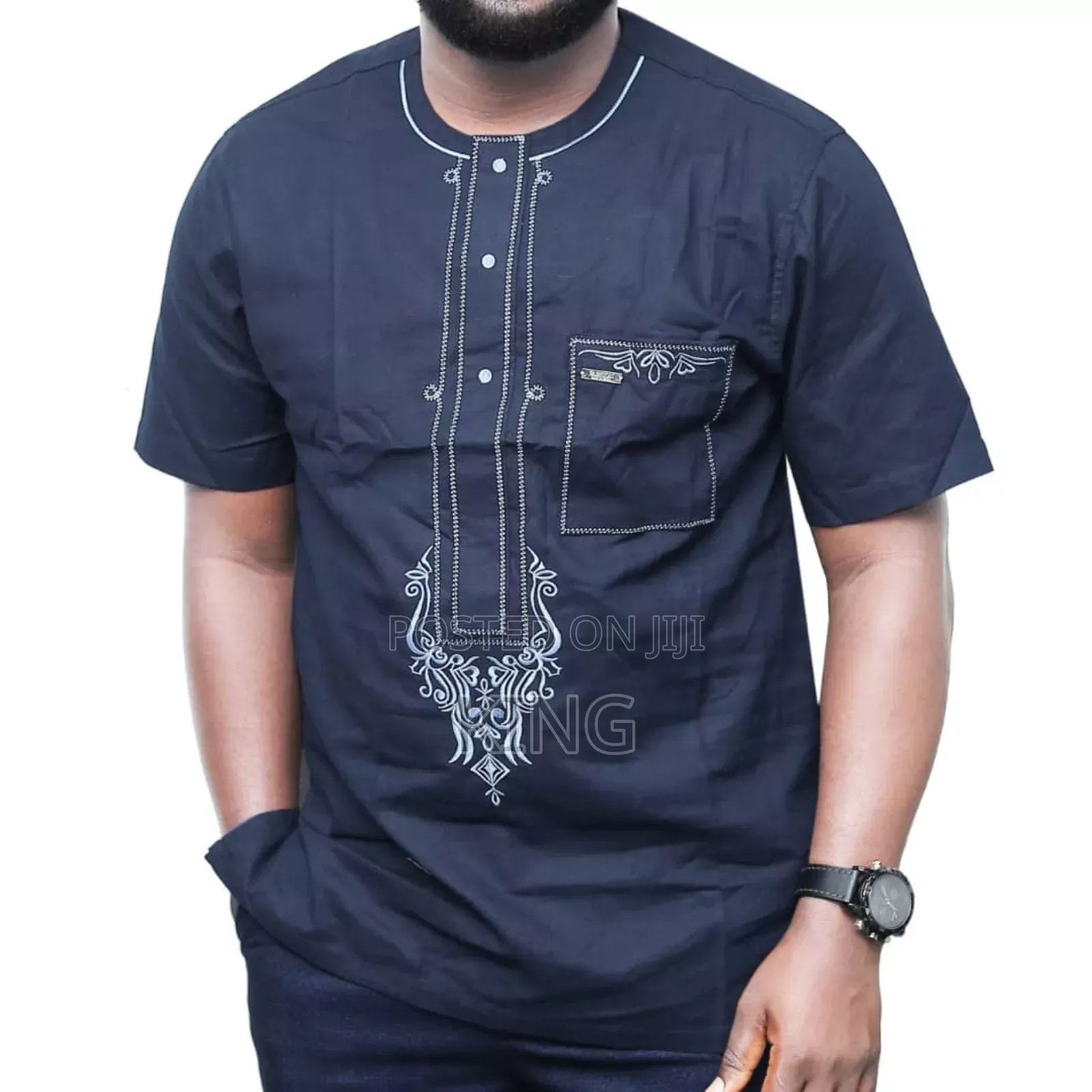 Phenomenal Kitengi Shirt. Linen