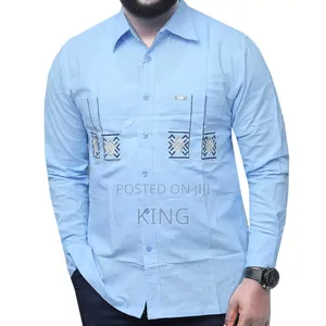 Vastie Kitengi Shirt. Linen