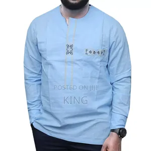 Vastie Kitengi Shirt. Linen