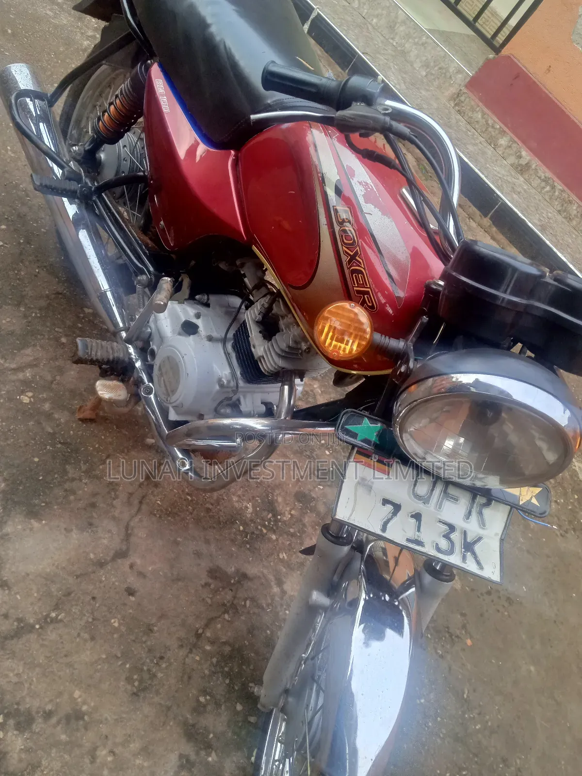 Bajaj Boxer 100 2024 Red
