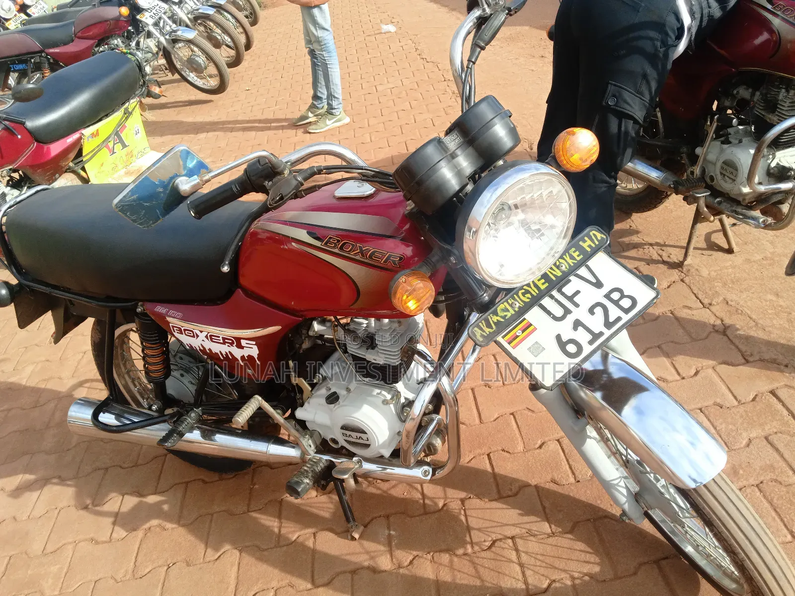 Bajaj Boxer 100 2024 Red