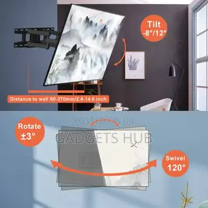 Metal Tv Wall Bracket Full Motion 32" - 80"