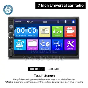 Car Multimedia Audio Player Stereo Radio 7 NCH Touch Screen