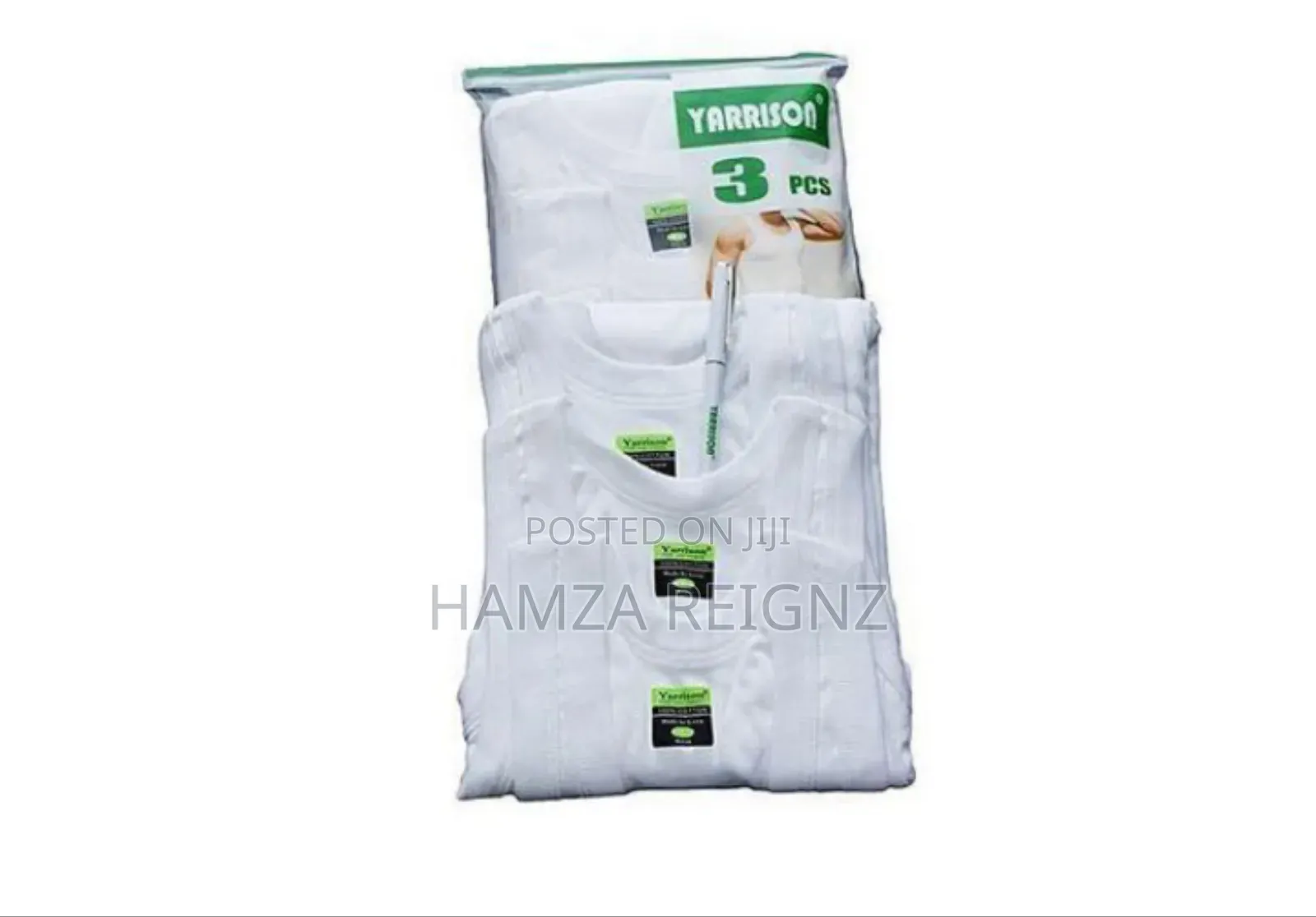 3 Pack Men's Pure Cotton Vests