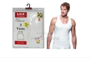 3 Pack Men's Lux Cotton Vests