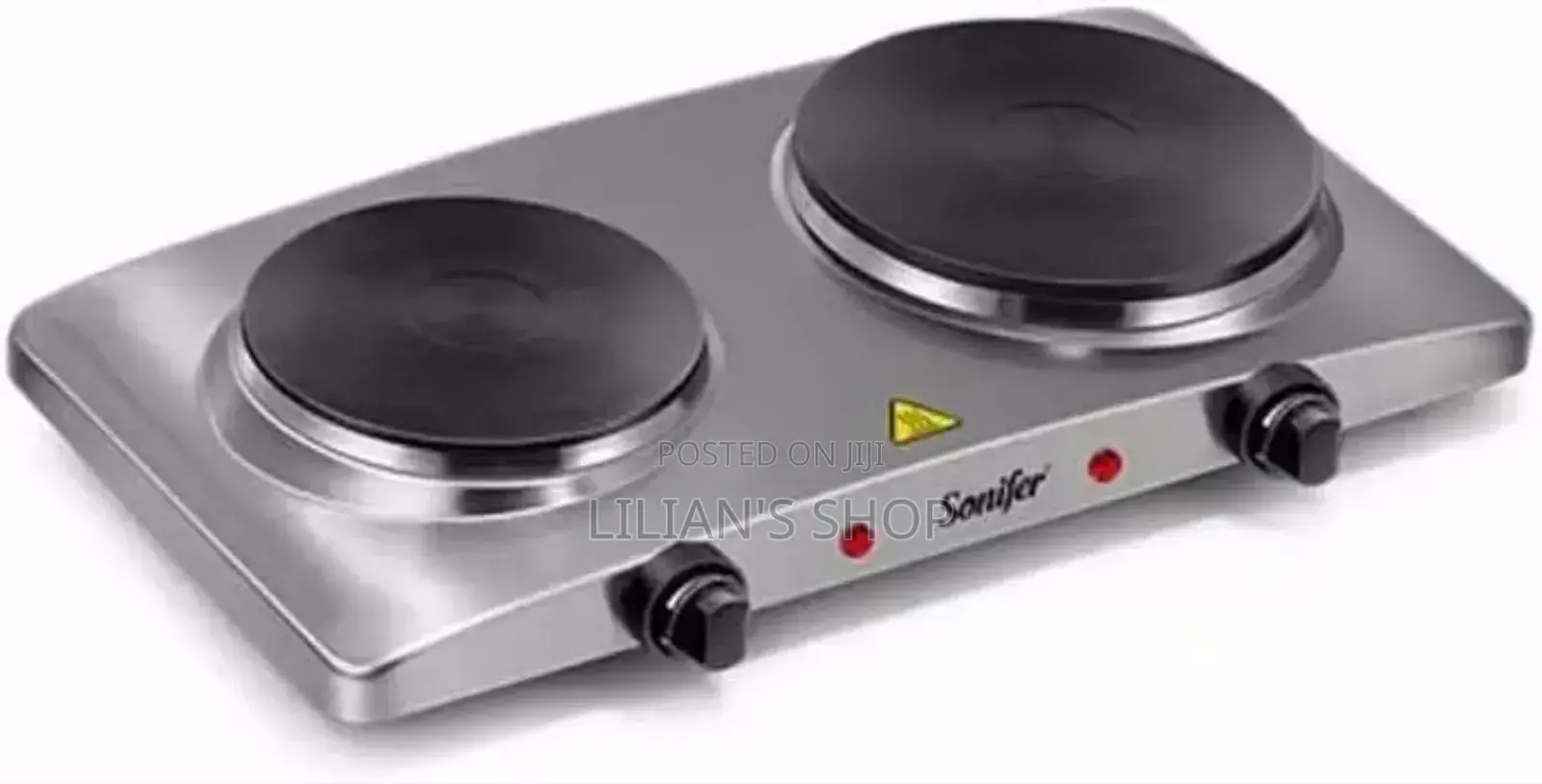 Sonifer Sf-3049 1000w and 1500w Double Burner Hot Plat