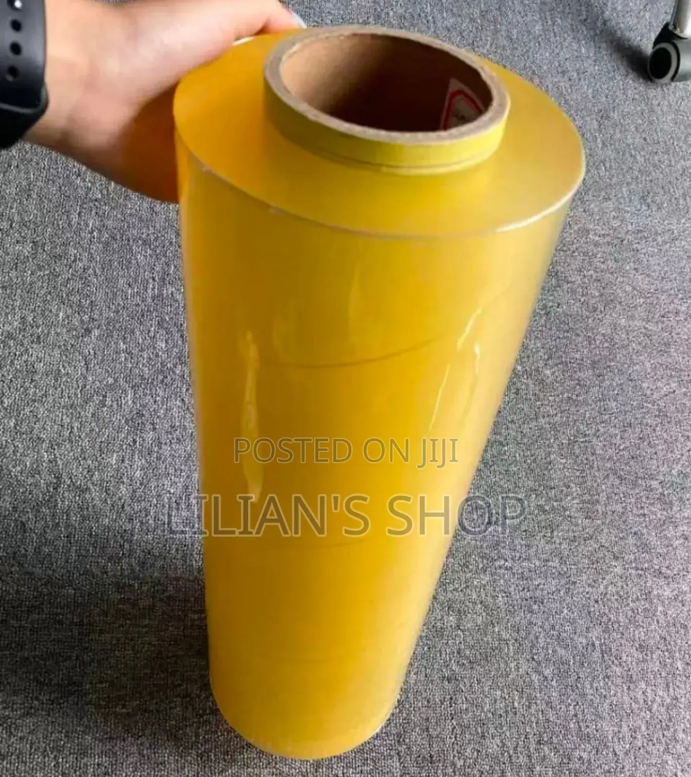 Biggest Roll Golden Food Grade Stretching Cling Film