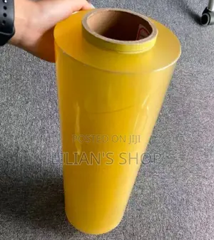 Biggest Roll Golden Food Grade Stretching Cling Film