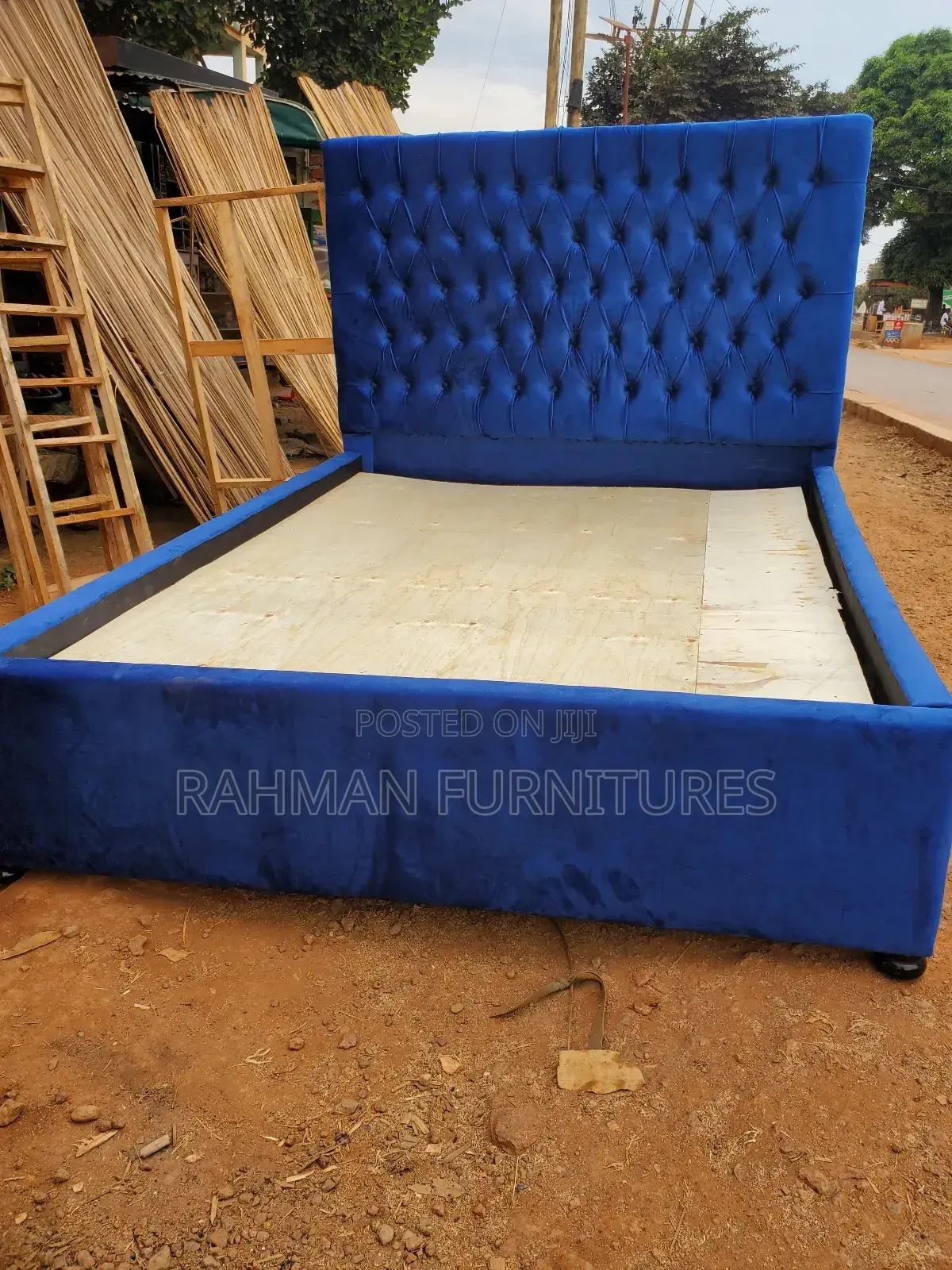 Brand New Five by Six Bed Blue