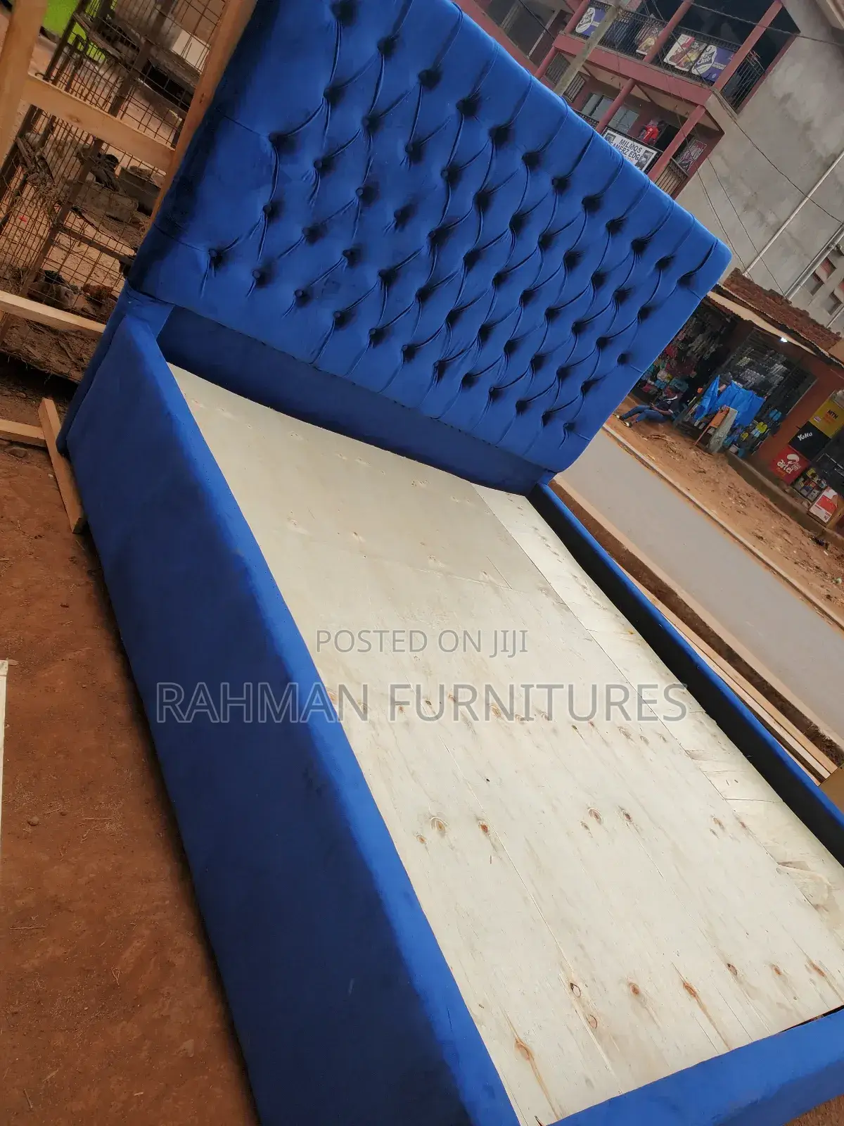 Brand New Five by Six Bed Blue