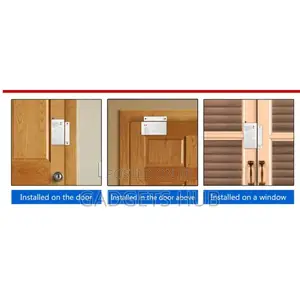 Wireless Door Sensor Magnetic Contact For Window Door